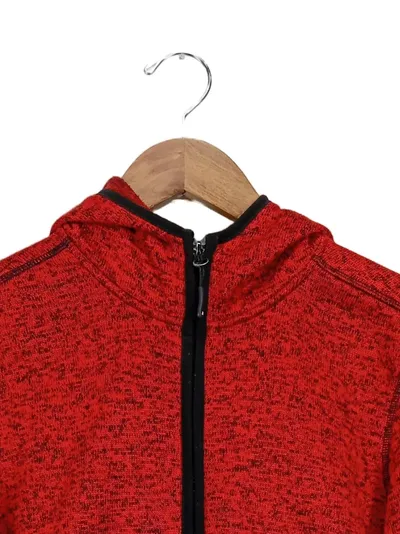 James & Nicholson Damen Fleecejacke Gr. 36/S Rot Outdoor Kapuze