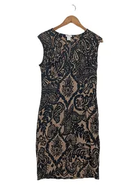 Class International Damen Businesskleid Gr. 38 Paisley Muster Elegant Mehrfarbig 1