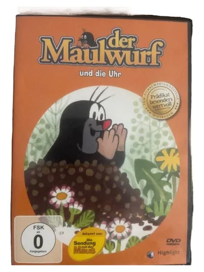 Der Maulwurf und die Uhr DVD Animationsfilm Kinder Highlight