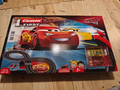 Carrera FIRST Disney Pixar Cars Autorennbahn Rot ab 3 J.