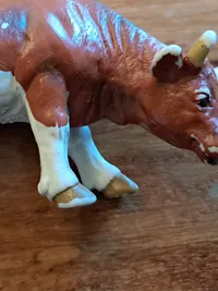 Bullyland Kuh braun-weiß gefleckt Spielfigur handbemalt Made in Germany 3