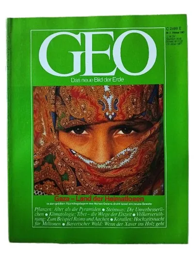 GEO Magazin Februar 1987 Gaza Land der Heimatlosen Natur Reise