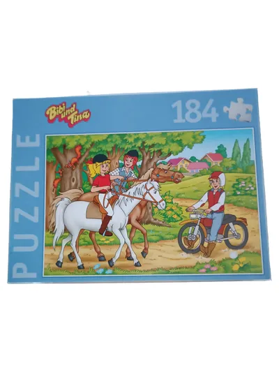 Bibi und Tina Puzzle 184 Teile Pferde Reiten Kinder Kinderpuzzle