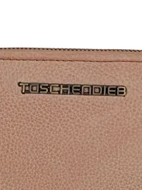 Taschendieb Wien Geldbörse Damen Leder Rosa Reißverschluss Portemonnaie 3