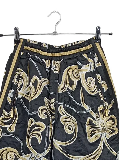 Laurèl Damen Stoffhose Gr. 38 Elegant Mehrfarbig Blumenmuster Hose