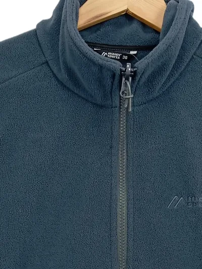 Maier Sports Damen Fleecejacke Gr. 36 Petrol Outdoor Reißverschluss
