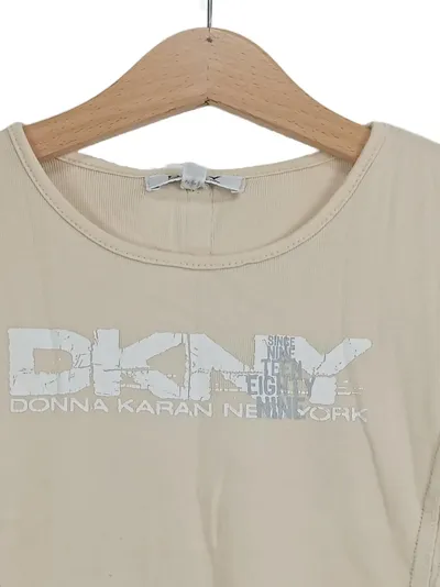 DKNY Kinder T-Shirt Gr. 8 Beige Donna Karan New York