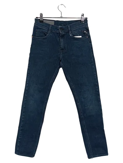 Replay SUPER SLIM Jeans Kinder Blau Gr. 152 Regular Fit Casual
