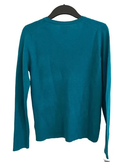 Adrienne Vittadini Damen Pullover Petrol Kaschmir Gr. 38/M