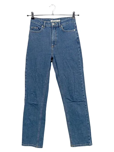 Carin Wester Damen Jeans Regular Fit Blau Gr. 36
