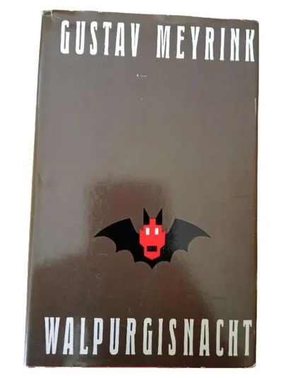 Gustav Meyrink Walpurgisnacht Hardcover Horrorbuch Paranormal Psychologischer