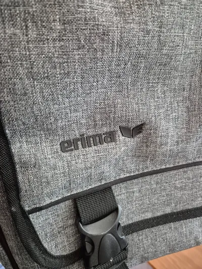 ERIMA Umhängetasche Sportlich Grau Polyester Messenger Bag 50x40cm