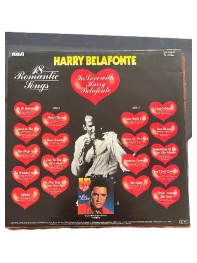 Harry Belafonte In Love with Harry Belafonte Vinyl R&B Schallplatte