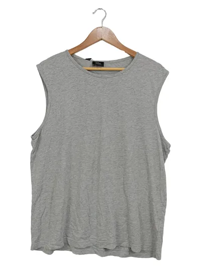 Bonprix Collection Herren Tank Top Gr. 52/54 Grau Basic