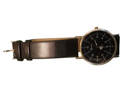 Cyprea Damenuhr Klassisch Schwarz Leder Armbanduhr Damen Uhr
