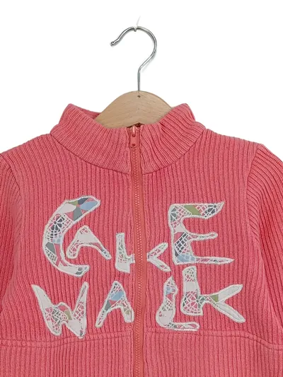 Cakewalk Mädchen Strickjacke Gr. 116 Pink Baumwolle Reißverschluss