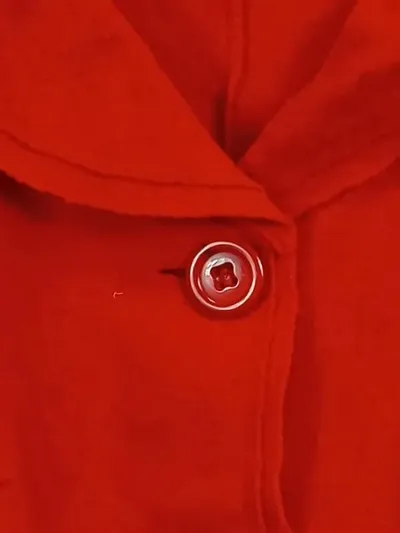 Gabriella Benelli Damen Blazer Rot Gr. 42 Klassisch Wollblazer Jacke