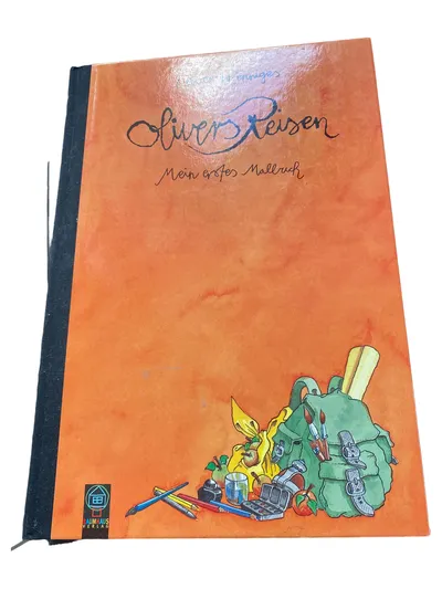 Baumhaus Verlag Activity Buch Olivers Reisen Mein großes Malbuch Farbenfroh