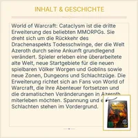 World of Warcraft Cataclysm Erweiterungsset PC DVD-ROM Blizzard 3