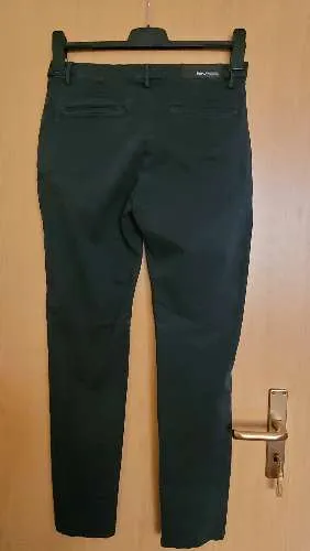 Replay Bettie Hyperflex Chino Herren W30 Grün Stoffhose Stretch