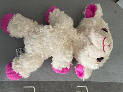 Besttoy Kuscheltier Schaf Plüschtier weiß pink 11 cm Stofftier Baby Kinder
