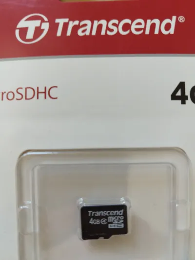 Transcend MicroSDHC Speicherkarte 4GB Class 4