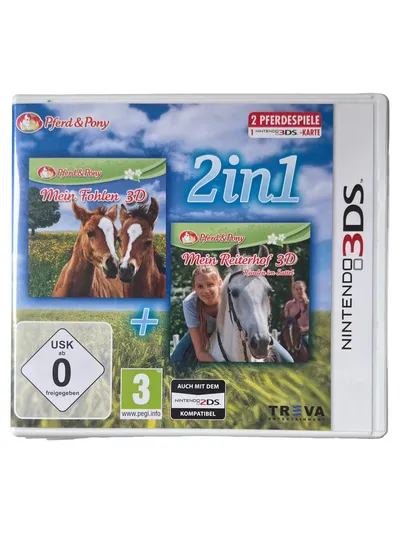 Treva Entertainment Pferd & Pony 2in1 Mein Fohlen Reiterhof 3D Nintendo 3DS