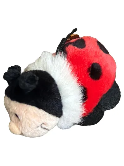 NICI Marienkäfer Kuscheltier Charmant Rot Schwarz 9 cm