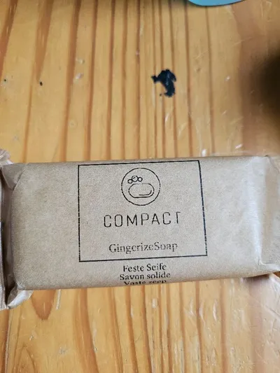 proWIN Compact GingerizeSoap Feste Seife 100g Braun Unisex Stückseife