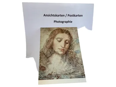 Ansichtskarte Postkarte Fotografie Renaissance Madonna Portrait Kunst