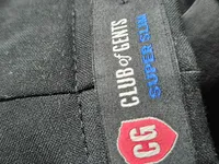 Club of Gents Herren Anzughose Business Schwarz Gr. 48 Super Slim 3