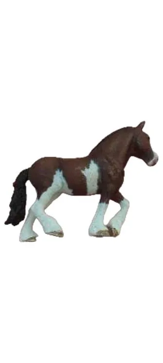 Schleich Pferd Brauner Paint Horse Hengst Spielfigur 17cm