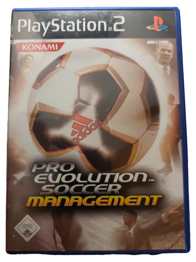 Pro Evolution Soccer Management PS2 Konami Fußball Manager Simulation PAL