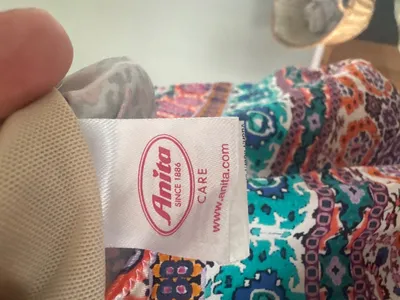 Anita Damen Badeanzug Ethno Bohemian Mehrfarbig Gr. 36