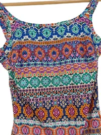 Anita Damen Badeanzug Ethno Bohemian Mehrfarbig Gr. 36 3