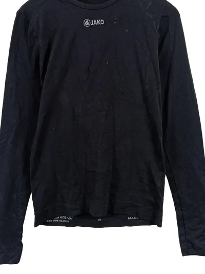 JAKO Kinder Langarmshirt Schwarz Sportlich Einheitsgröße Polyamid