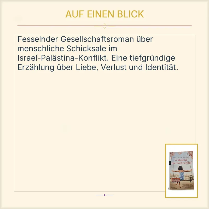 Während die Welt schlief Susan Abulhawa Roman Taschenbuch Diana Verlag 2