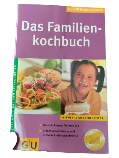 GU Familienkochbuch Gesunde Rezepte Ernährungstipps Saisonkalender