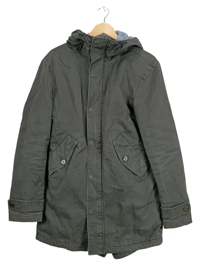 Selected Parka Herren Oliv Casual Outdoor Jacke Einheitsgröße
