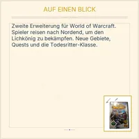 World of Warcraft Wrath of the Lich King Erweiterungsset PC DVD-ROM 2