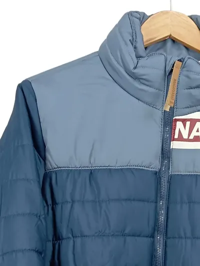 Nangaparbat Herren Steppjacke Outdoor Gr. 48/M Blau Polyester