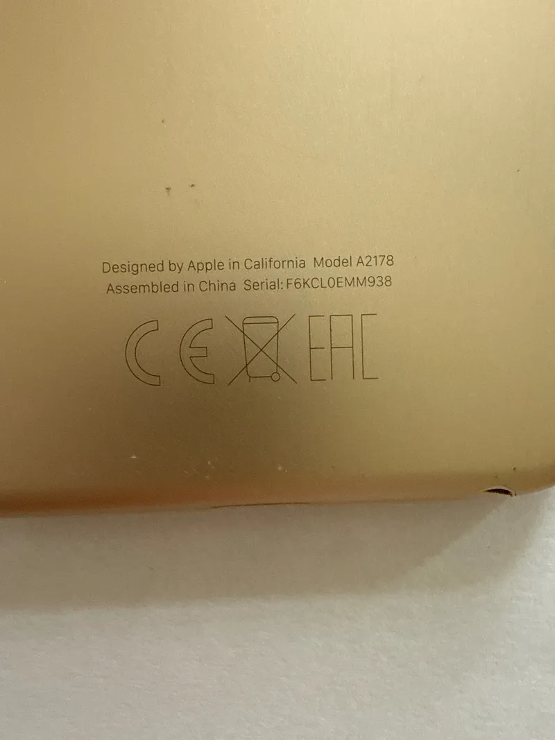 Apple iPod Touch A2178 MP3 Player Gold 5