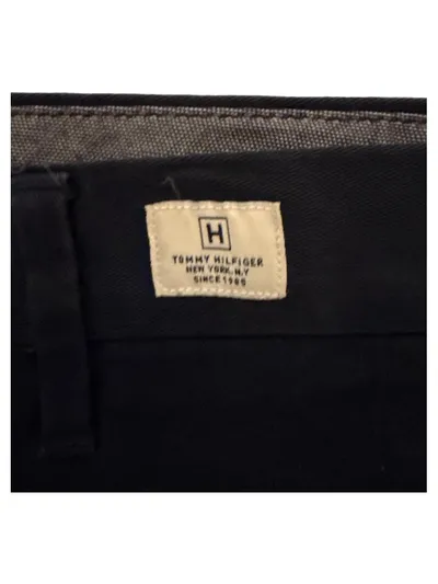 Tommy Hilfiger Herren Stoffhose Chino Blau Gr. 31/32 Casual