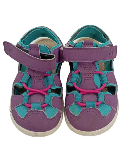 PEPINO Sandalen Mädchen Gr. 21 Mehrfarbig Lila Türkis Praktisch Kinderschuhe