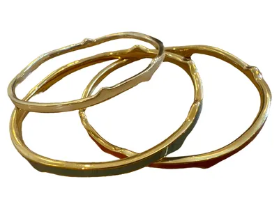 Stella & Dot Armreifen Set Damen Gold Elegant Armband