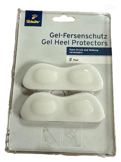 Tchibo Gel Fersenschutz Einlegesohlen Gummi Transparent Größe 38 Praktisch