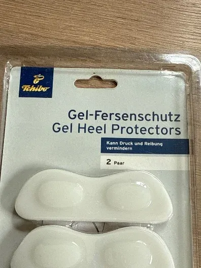 Tchibo Gel Fersenschutz Einlegesohlen Gummi Transparent Größe 38 Praktisch