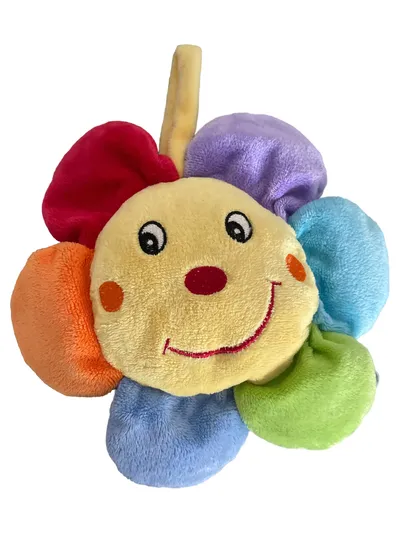 Bambino Baby Kuscheltier Plüsch Blume Mehrfarbig Stofftier Spielzeug