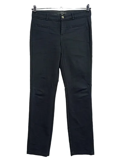 Comma Damen Stoffhose Schwarz Gr. 36 Business Elegant Baumwollmix
