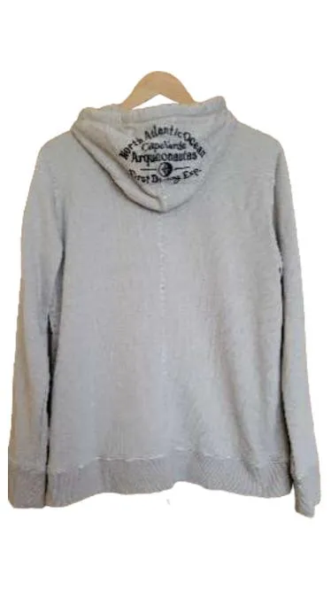Arqueonautas Sweatjacke Herren XXL Kapuze SSI Dive Team Beige